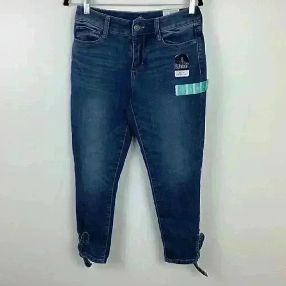 🆕NWT St John’s Bay Secret Slender Skinny Jeans 8P - Picture 1 of 11